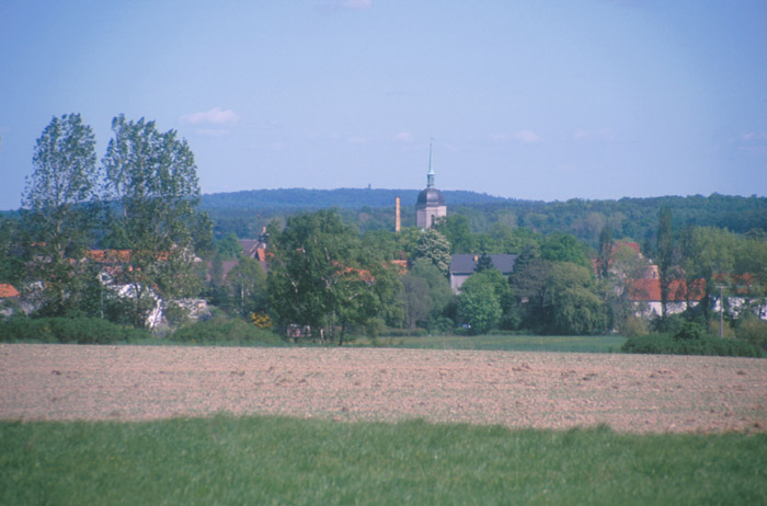 Blick auf Röcknitz