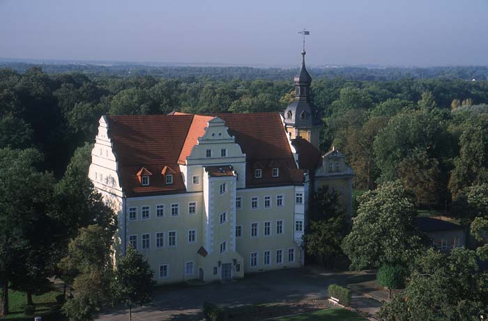 Thallwitz - Blick zum Schloss