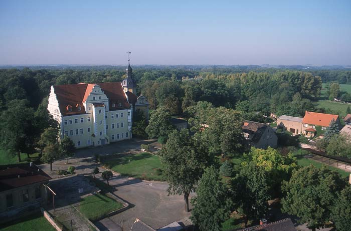 Thallwitz - Blick zum Schloss