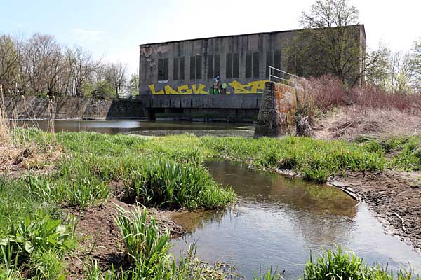 ehemaliges Wasserkraftwerk bei Canitz