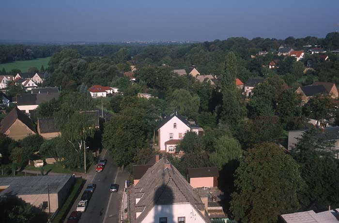 Thallwitz - Blick zur Kollauer Straße