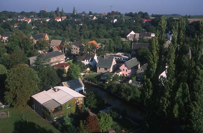 Thallwitz - Blick zur Mühlenstrasse