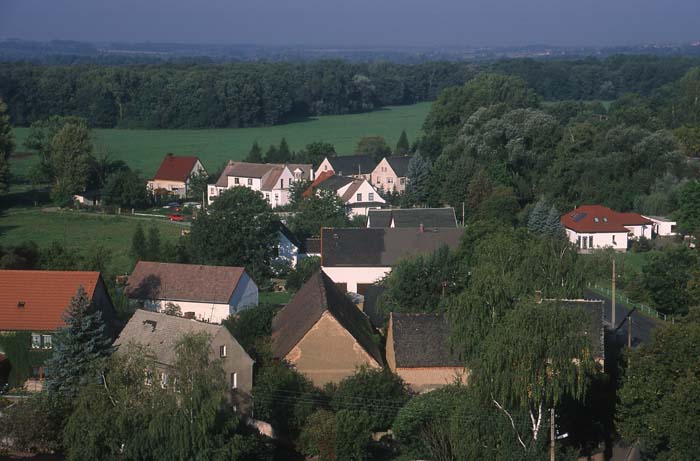 Thallwitz - Blick zur Kollauer Straße