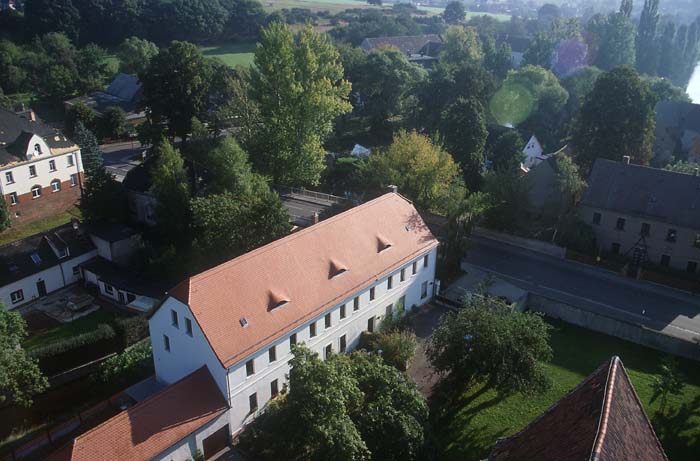 Thallwitz - Blick zur alten Schule