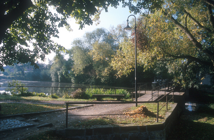 Wehr am Thallwitzer Dorfteich