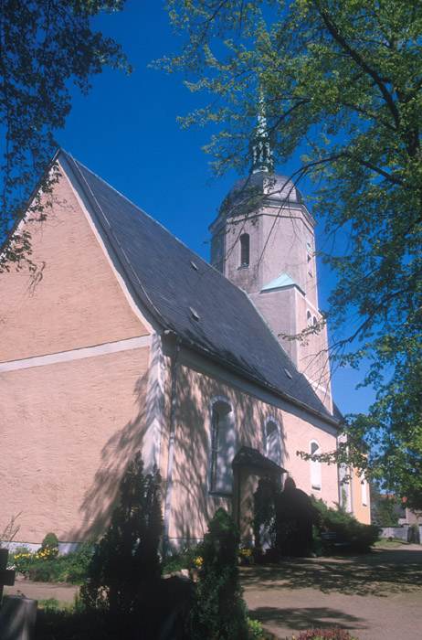 St. Nikolaus Kirche Röcknitz um 1200 erbaut