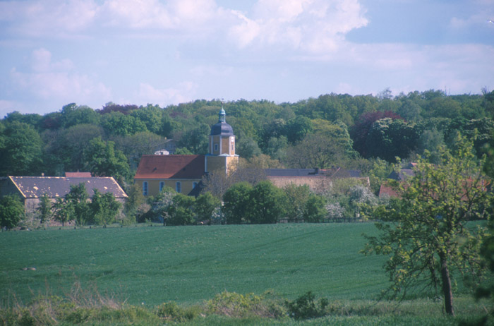 Blick auf Böhlitz von Norden