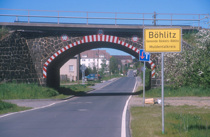 Ortseingang aus Richtung Lossa